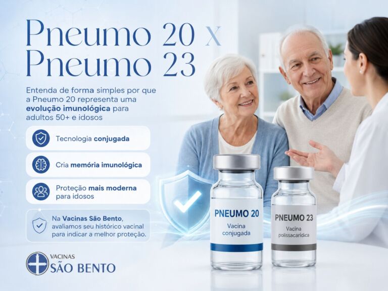 Imagem de Capa para Matéria - Por que a vacina Pneumo 20 representa uma evolução imunológica em relação à Pneumo 23 em idosos?